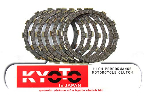   KIT DISQUES EMBRAYAGE KAWASAKI GPX750 GPZ750 Z750 ZX7 R