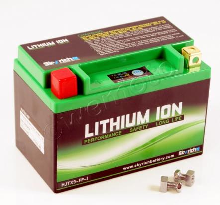 Batterie Lithium-ion YTX9-BS Skyrich moto