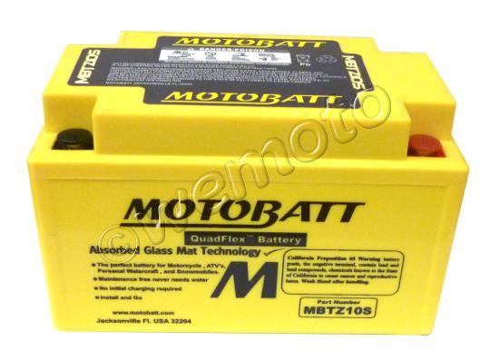 Batterie MOTOBATT Scellé - Sans Entretien - Haut Couple