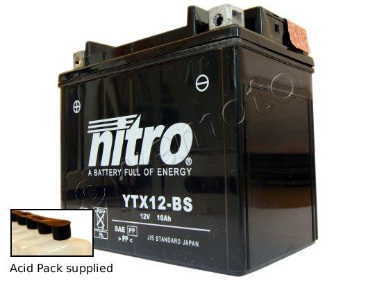 Battery Nitro AGM Gel Super Sealed Maintenance Free