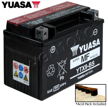 Batteria Yuasa ad Alte Prestazioni Senza Manutenzione