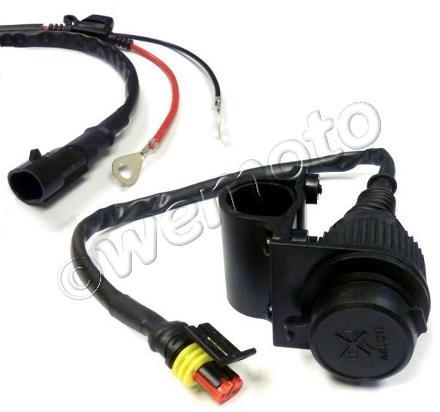 cigarette lighter socket for motorcycle