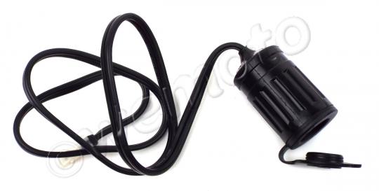 Battery Charger Leads - 12V Weatherproof Accessory Socket Picture of Battery Charger Leads - 12V Weatherproof Accessory Socket