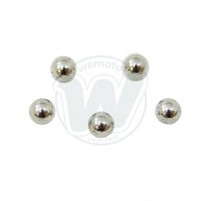 Plain Steel Ball Bearings - 5/32 Inch Picture of Plain Steel Ball Bearings - 5/32 Inch