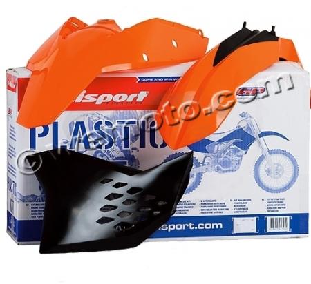 Kit de plásticos completo - naranja - Polisport