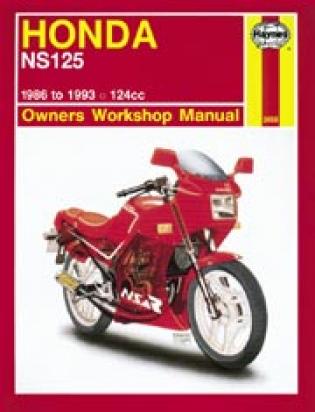 Honda NS 125 FG/FH 86-90 Manual Haynes Picture of Honda NS 125 FG/FH 86-90 Manual Haynes
