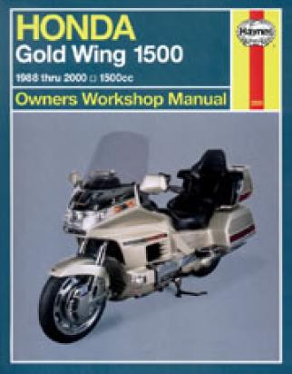 Haynes Manual - Honda GL1500 Gold Wing 1988-98 Picture of Haynes Manual - Honda GL1500 Gold Wing 1988-98