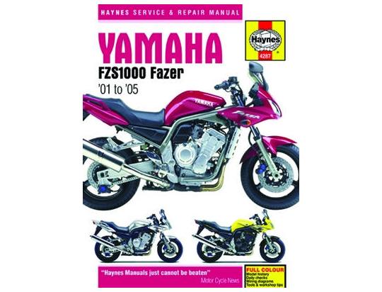 Haynes Manual - Yamaha FZS1000 Fazer 01-05 Picture of Haynes Manual - Yamaha FZS1000 Fazer 01-05