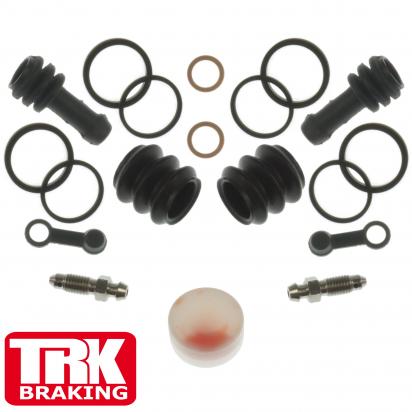 Kawasaki ER-6 N D9F (ABS) 09 Brake Caliper Repair Kit Front (Twin) - by TRK Picture of Kawasaki ER-6 N D9F (ABS) 09 Brake Caliper Repair Kit Front (Twin) - by TRK