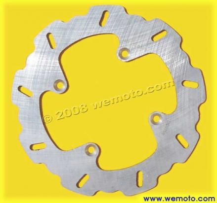 Kawasaki ZZ-R 400 (ZX 400 N2-N4) 94-96 Brake Disc Rear Kyoto Wavy Picture of Kawasaki ZZ-R 400 (ZX 400 N2-N4) 94-96 Brake Disc Rear Kyoto Wavy