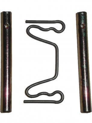 Suzuki GSF 400 K/NK/Z/P/NP Bandit (GK75A) (German Market) 89-94 Rear Caliper Brake Pad Retaining Pin - with R Clip Picture of Suzuki GSF 400 K/NK/Z/P/NP Bandit (GK75A) (German Market) 89-94 Rear Caliper Brake Pad Retaining Pin - with R Clip