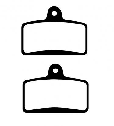 Pastillas de freno delanteras - Brenta estándar (Tipo GG)