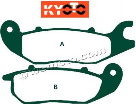 Brake Pads Rear Kyoto Standard (GG Type)
