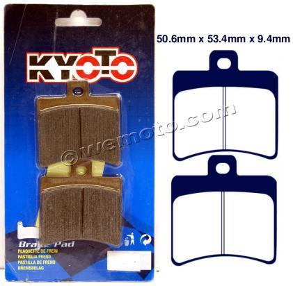 Pastillas de freno traseras - Kyoto estándar (Tipo GG)