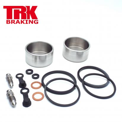 Yamaha FJ 1200 (1TX Type) 86-87 Brake Piston and Seal Kit Stainless Steel Rear - by TRK Picture of Yamaha FJ 1200 (1TX Type) 86-87 Brake Piston and Seal Kit Stainless Steel Rear - by TRK