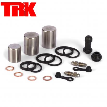 Kit retenes y pistones inox - pinza de freno delantera - TRK