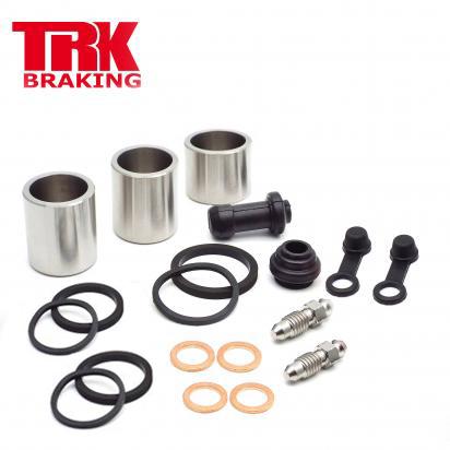 Brake Piston and Seal Kit Stainless Steel Rear - by TRK