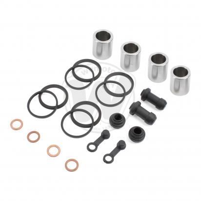 Brake Piston and Seal Kit Stainless Steel Front (Twin) - by TRK