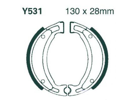 Yamaha XC 115 Delight 15 Brake Shoes Rear Pattern Picture of Yamaha XC 115 Delight 15 Brake Shoes Rear Pattern