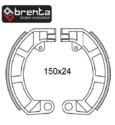 Brenta Brake Shoes FT0159 Picture of Brenta Brake Shoes FT0159