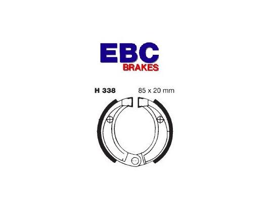 Honda CRF 70 FD 13 Brake Shoes Front EBC Grooved Picture of Honda CRF 70 FD 13 Brake Shoes Front EBC Grooved