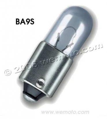 Instrument Bulb BA9 6V 2W Picture of Instrument Bulb BA9 6V 2W