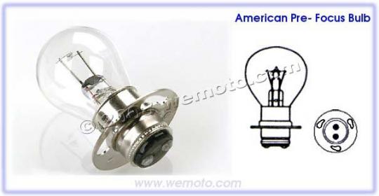 Headlight Bulb APF 6V 25/25W Picture of Headlight Bulb APF 6V 25/25W