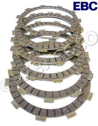 Honda CB 450 DX-K (CB 450 N) 89-92 Clutch Friction Plate Set - EBC Picture of Honda CB 450 DX-K (CB 450 N) 89-92 Clutch Friction Plate Set - EBC