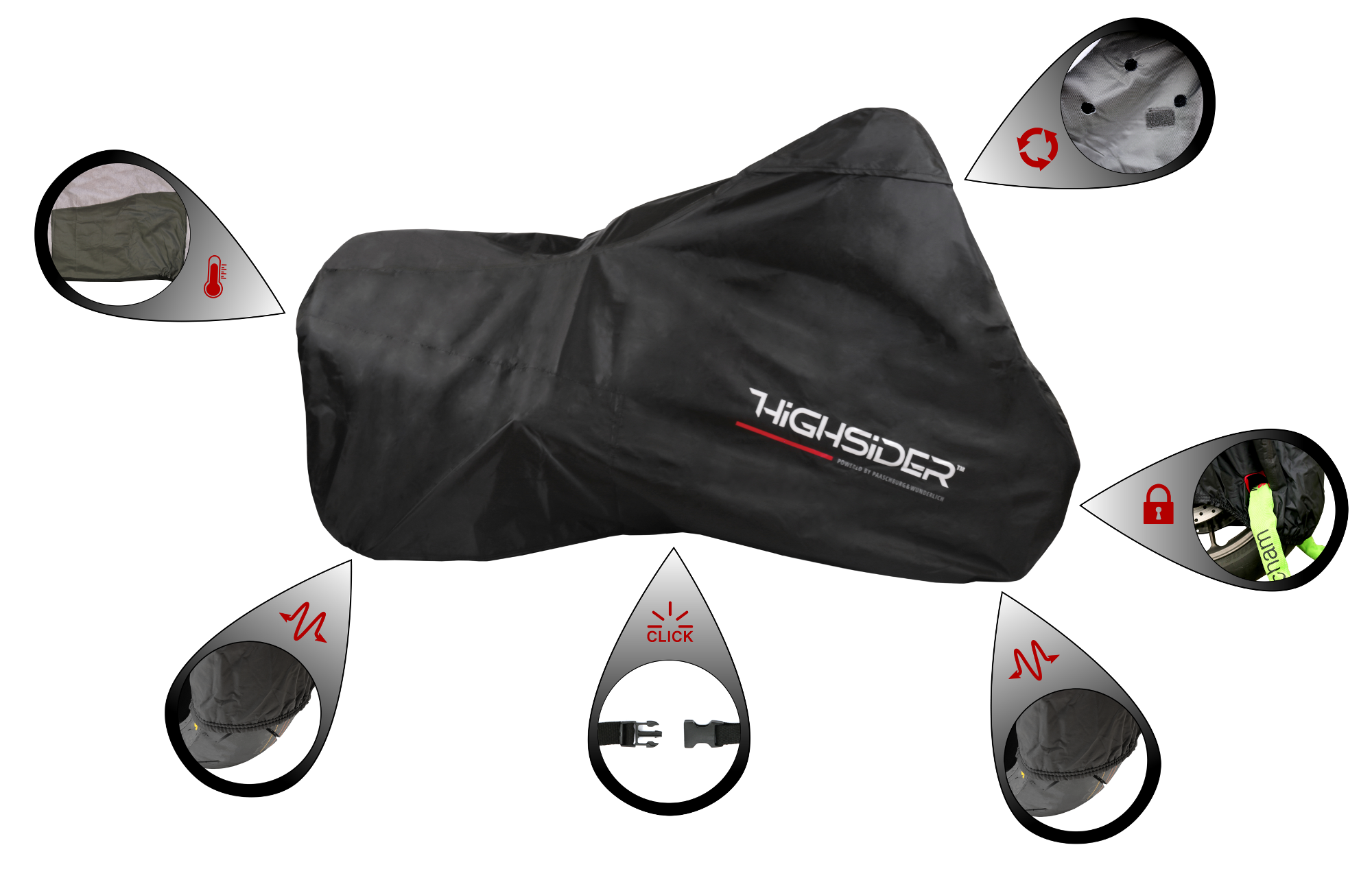 Highsider High Quality Motorcycle Cover