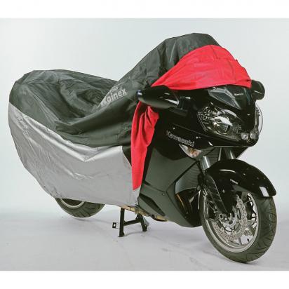 Oxford rainex CV503 waterproof motorcycle silver-black cover larg