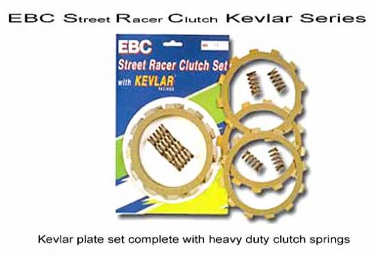EBC complete clutch plate & spring set Kawasaki GPX 600 R cover gasket 