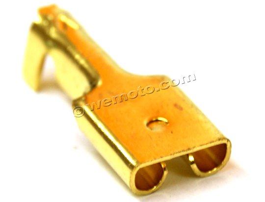 Electrical Connector Spade - 7.70mm Female Solder Picture of Electrical Connector Spade - 7.70mm Female Solder