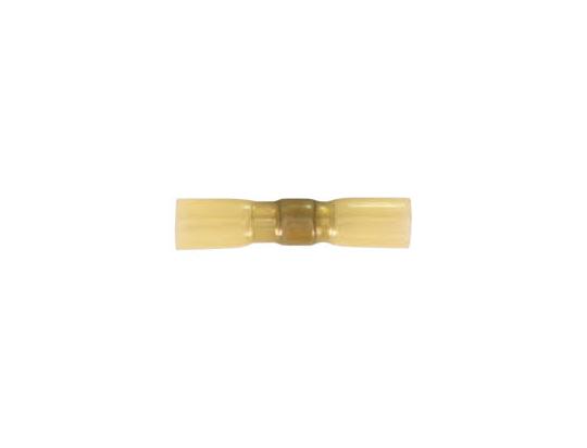 Sealey Heat Shrink Butt Connector with Crimp & Solder Yellow Pack of 25 Picture of Sealey Heat Shrink Butt Connector with Crimp & Solder Yellow Pack of 25