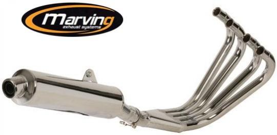 Ligne d'Echappement Complete  MARVING MARVI - 4 en 1- Chrome 