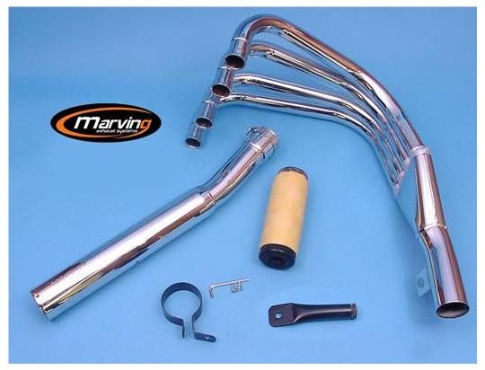 Marving RACING 4/1 Complete System - Chrome