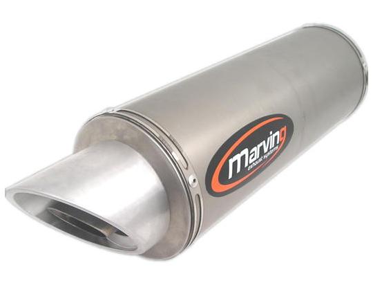 Marving SLASH Silencer - Aluminium - E-Marked