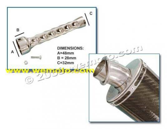 Picture of Ducati 600SS Supersport 94 Viper Accesories - Baffle (BS Approved)