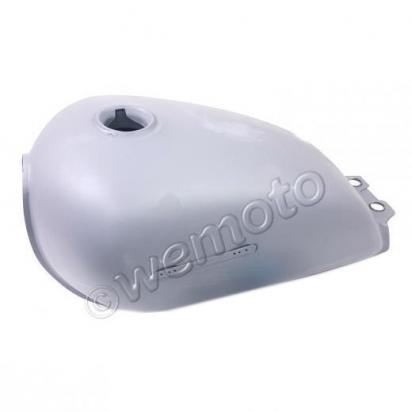Fuel Tank Suzuki GN125 Unpainted - Pattern Picture of Fuel Tank Suzuki GN125 Unpainted - Pattern