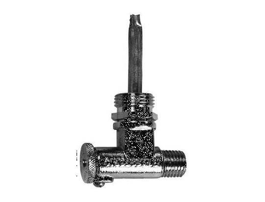 Petrol Tap Universal Brass pull type with 90 degree exit - Imperial Threads Picture of Petrol Tap Universal Brass pull type with 90 degree exit - Imperial Threads