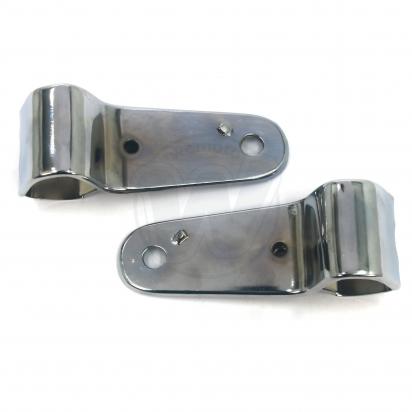 Picture of Headlight Mounting Brackets Chrome Yamaha DT100