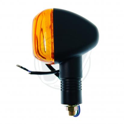 Bultaco Mini LED Rear Turn Signal Run Indicator Light Lamp Orange Lens For Harley Chrome 