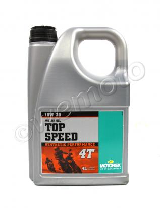 Picture of Motorex Top Speed 4T Synthetic 10w30 - 4L