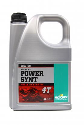 Picture of Motorex Power Synt 4T Fully Synthetic 10w60 - 4L