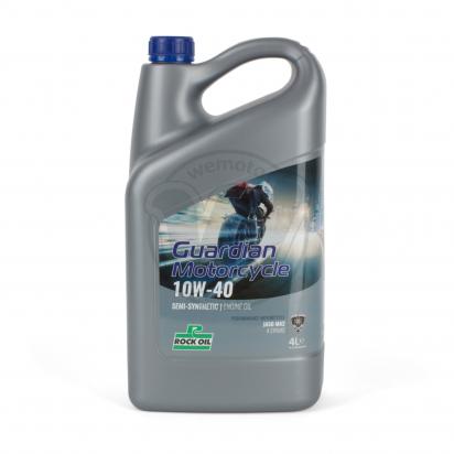 Rock Oil Semi-Synthetic Guardian 4T 10W40 JASO MA2 4 Litres