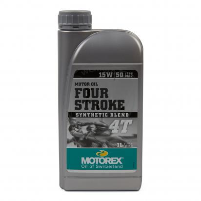 Picture of Motorex Four Stroke 4T Semi Synthetic 15w50 - 1L