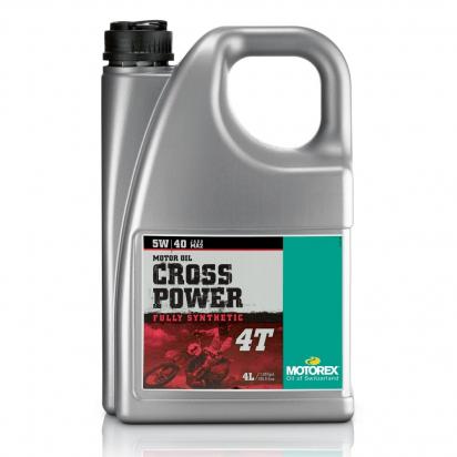 Picture of Motorex Cross Power 4T Fully Synthetic 5w40 - 4L