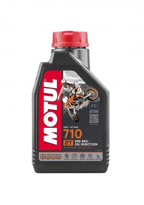 Motul 710 Fully Synthetic 2T Oil - 1 Litre