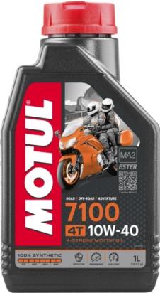 Motul 7100 10W40 Fully Synthetic 4T Oil - 1 Litre