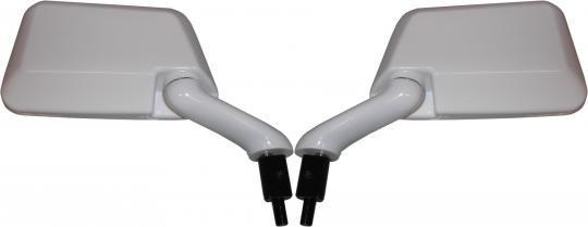 Mirrors Honda NS125R - White - Pair Picture of Mirrors Honda NS125R - White - Pair