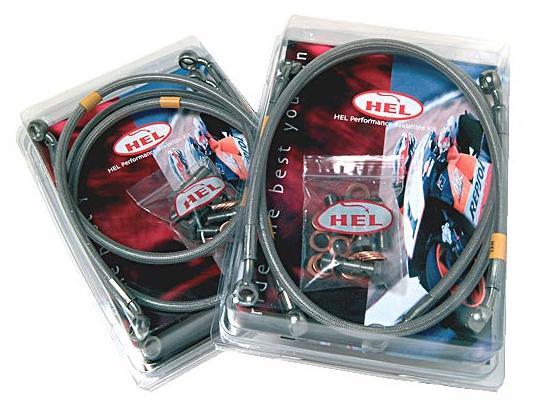 Durite Flexible Aviation de Frein Avant et Arrière HEL - Installation ABS